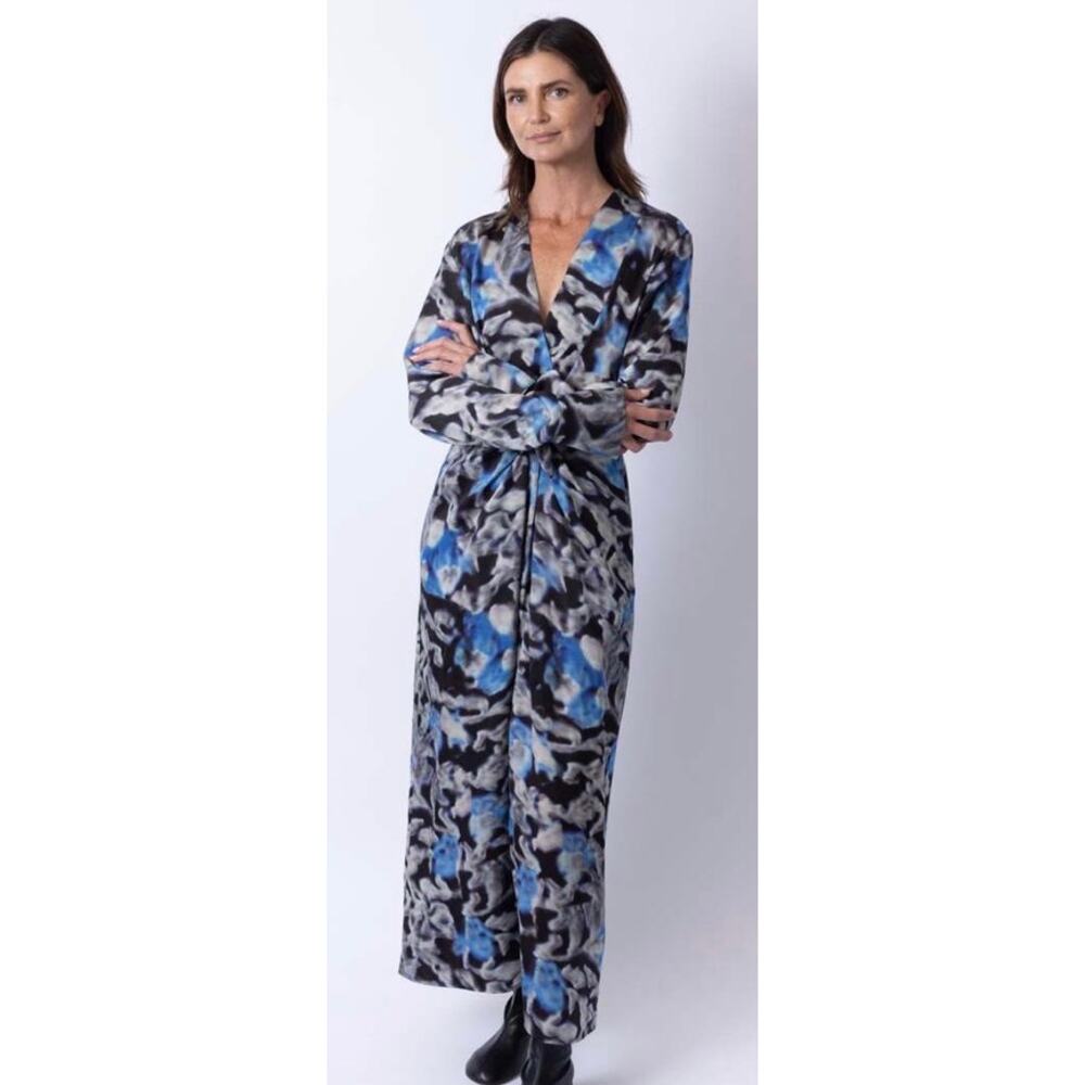 Christian Wijnants Darkah Dress in Khirai Blue Women’s Sz. 38 (US M/6)